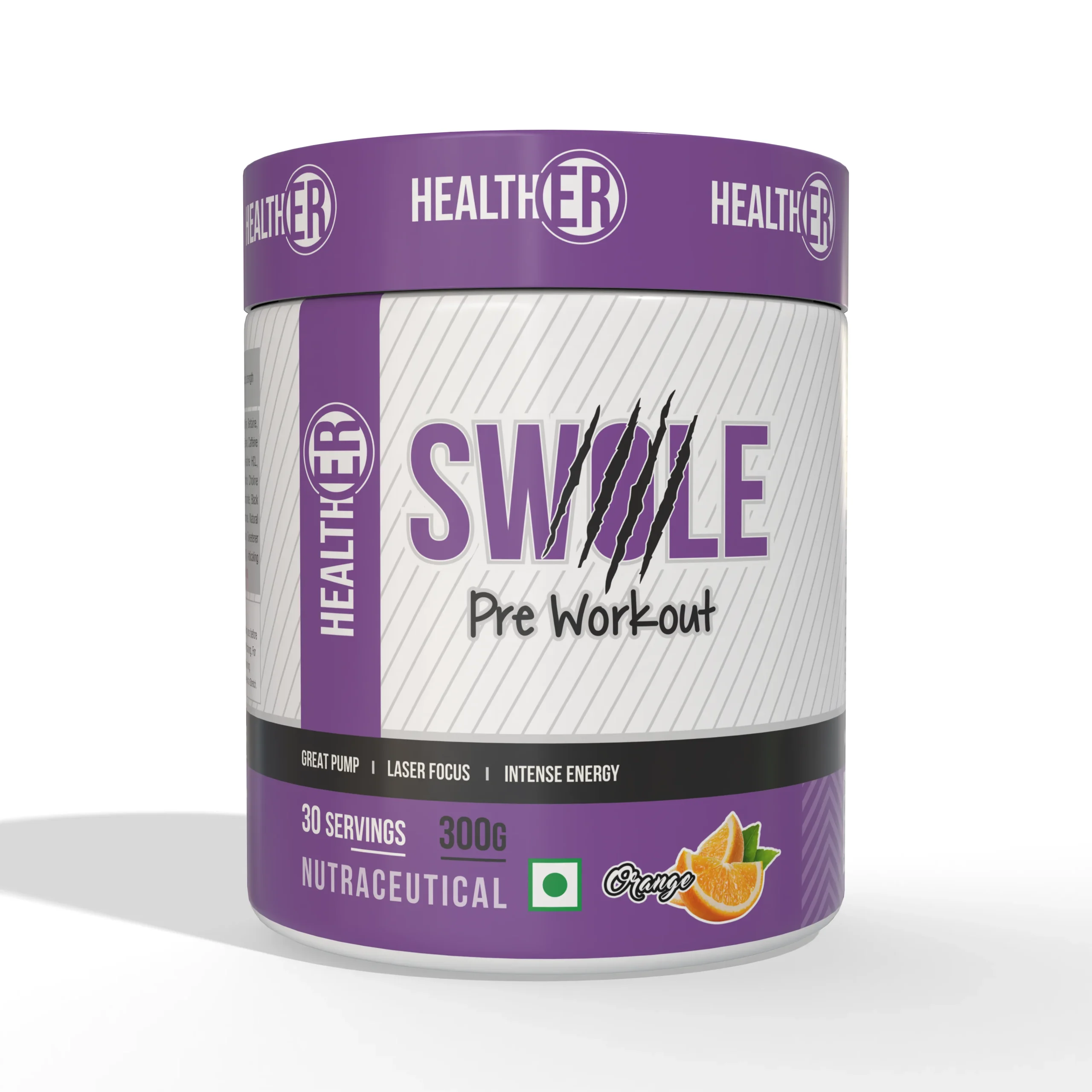 Healther Swole Pre Workout 30 Servings