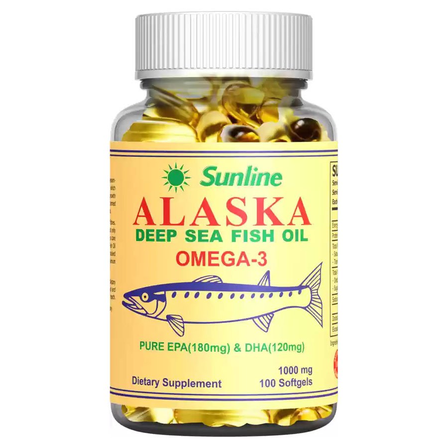 Sunline Alaska Fish Oil 100 Soft gel